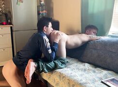 [ABX][705] - I spied on my stepbrother as he jerks off and decided to take his sperm