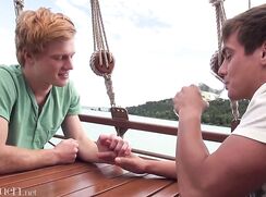 Redhead Timothy fucked hard by his friend