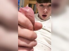 Amazing hot selffacial lad