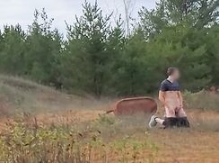 [ABX][783] - Out for a run and I had to cum