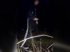 [ABX][821] - Night walk near the road