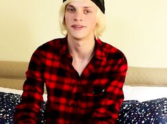 Kaiden new gay porn model interview and solo