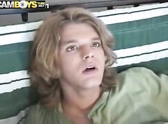 pair of blonds pounding gay teen porn