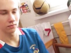 Soccer undressing gay porn twinks
