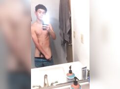 Ian takes out his Cock and Jacks Nice