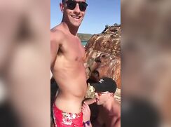 Deep Throat BJ at the beach no cum 322