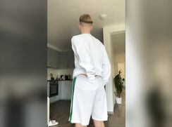 The Blonde German Soccer Boy Jerks off after Game