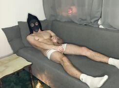 [ABX][1][012] - Teen boy jerks off in a mask