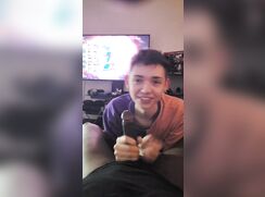 Twink sucks his black friend boys porn