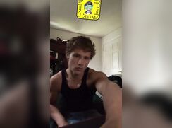 Hot Nate hauls out his big dick cam boys porn