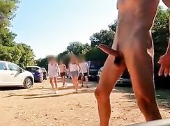 Gift caught masturbating in public during the day