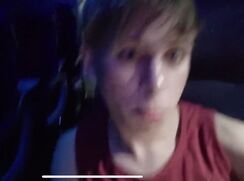 Blonde Twink Wanks on Airplane Boys Porn