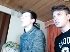 BAH - Niko & Teo First BB fuck - with and without condom