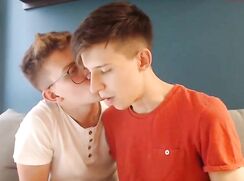 BAH - Double Cum Boys Cock Cum - Bareback Fuck Twinks