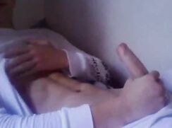 [ABX][1][131] - Smooth frosty hair boy milks himself in bed