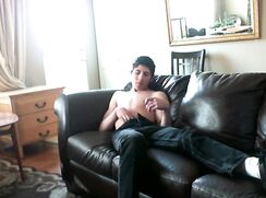 [T28]-[01] Young twink boy plays when he's alone at home