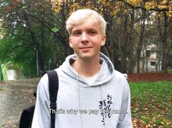 ♥ Un minet blond sur le chemin ♥