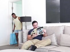 Black lad fucked by daddy gay porn videos
