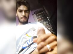 Mario Latino Webcam Selfie Masturbating