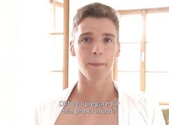 Horny sportman with sexy butt jerking off boys porn