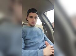 [ABX][1][229] - Parking lot jerk off