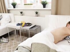 Raunchy Ollie fucks his roommate gay porn