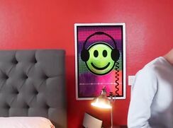 Headphones Happy Face Bareback Gay Porn Videos