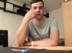 Str8 (?) cute Guy bottoms for money gay porn