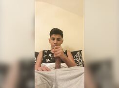 Teen Late Night Jerk Off & cum