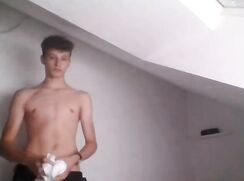 Curly cutie with adorable dick