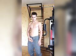 Twinks Selfie of Him Jerking & Cumming 249