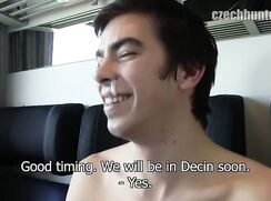 Czech Hunter - Sex On The Train  . Timothy Nixon - Gay Porn