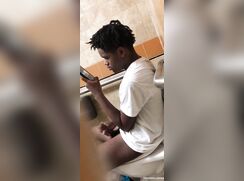 Black teen caught