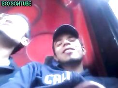 Blow Job to buddy on a bus