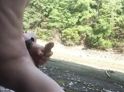 [ABX][1][465] - Jerk and cum in woods