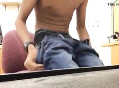 [ABX][1][463] - Indian boy wanking in school