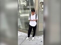 amateur twink with hung muscle dad