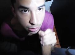 Eat all of Buddys Cum in the Cyber