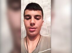 Jerking off in the bathroom!