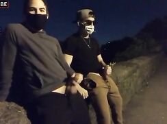 Cruising Boys at night