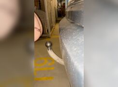 Trailer hitched