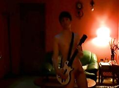 Guitar Boy Plays Naked