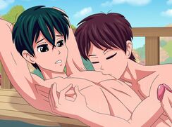 Japanese cartoon romantic weekend