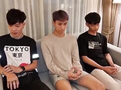 Let's Enjoy Three Cute Thai boys gay boys porn