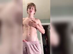 Xander loves showing off