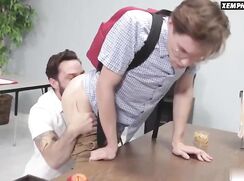 Teacher uses student