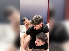 Two's company, three's a crowd boys porn