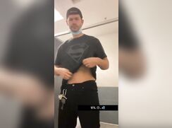 MARRIED DAD GETS HORNY IN PUBLIC STALL