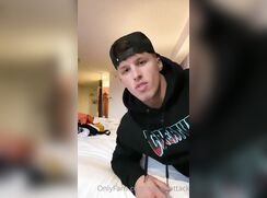 MUSCLE DOUCHE SMILES AND SHOWS ASS