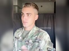 Cute Gay Boy ⭐ in the Army